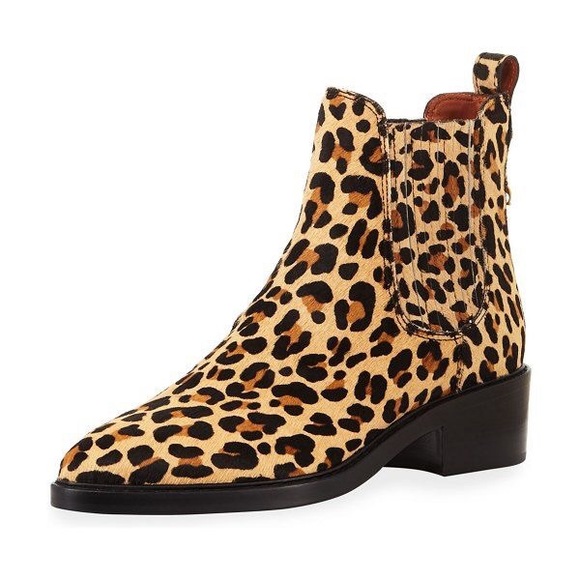 NIB COACH ANIMAL PRINT BOOTIES - Picture 2 of 4